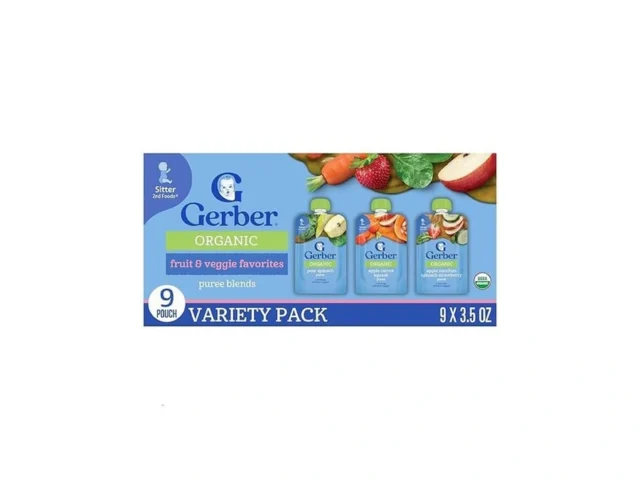 Gerber Stage 2 Baby Food Organic Fruit And Veggie… Coupon