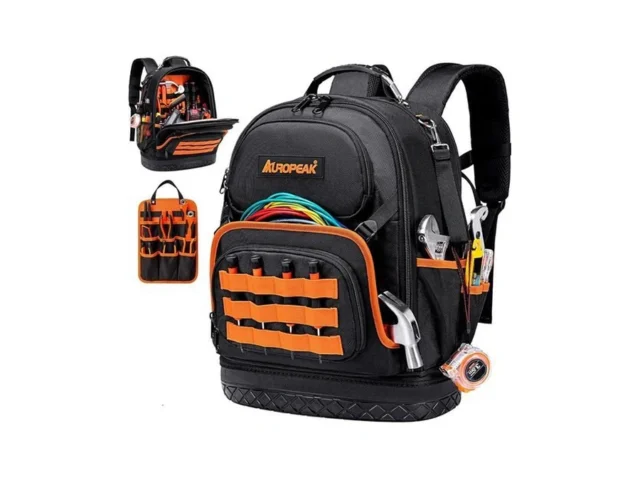 96-pocket Tool Backpack Heavy Duty Large Tool Bag… Coupon