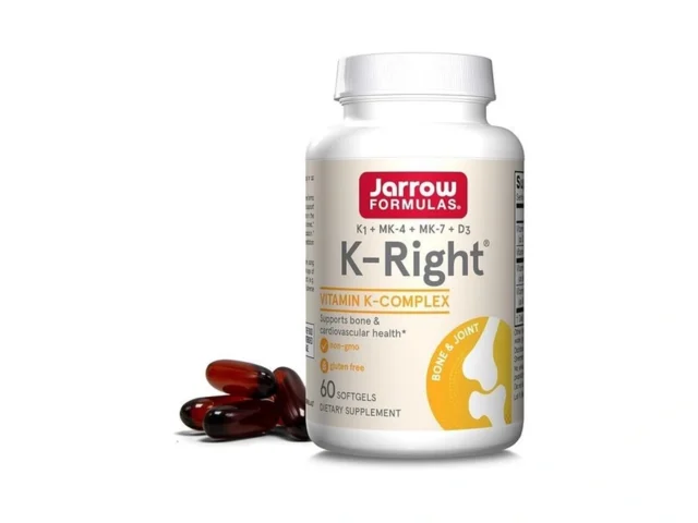 Jarrow Formulas K-right – Vitamin K-complex K1 Mk-4…