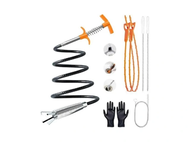 63 Inch Drain Snake Hair Drain Clog Remover Tool… Code