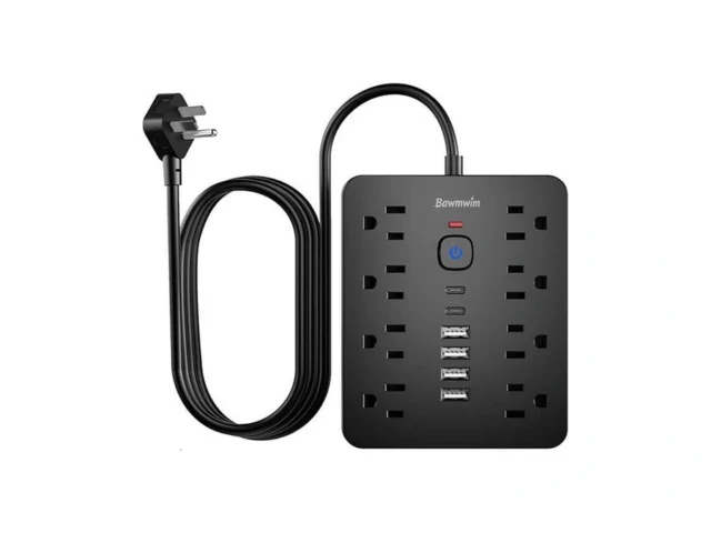 Bawmwim Surge Protector Power Strip 8 Outlets 1250w… Code