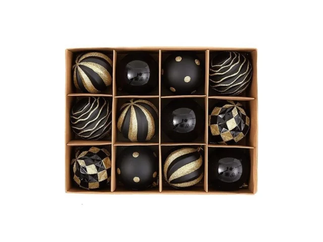 12ct 80mm 3 15 Christmas Ball Ornaments Decorative… Code