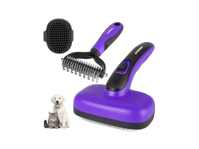 Cozygift Dog Brush Kit 3 Pcs Grooming Set With… Code