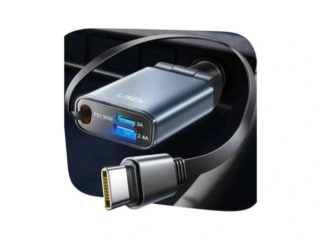 Lisen For Car Charger Usb C Fast Charge Compatible… Code