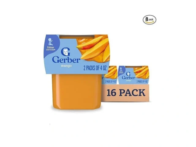 Gerber 2nd Food Baby Food Mango Puree Natural… Coupon
