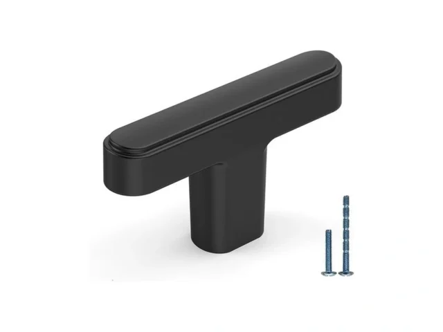 Knoklock 10 Pack Matte Black Modern Rectangular… Coupon