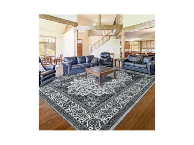 Rtizon Area Rug For Living Room 5x7ft Machine… Code