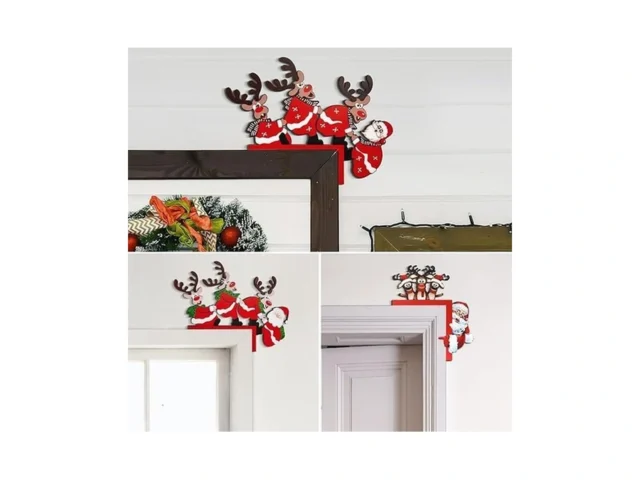 Christmas Door Decoration Right Angle Christmas… Code