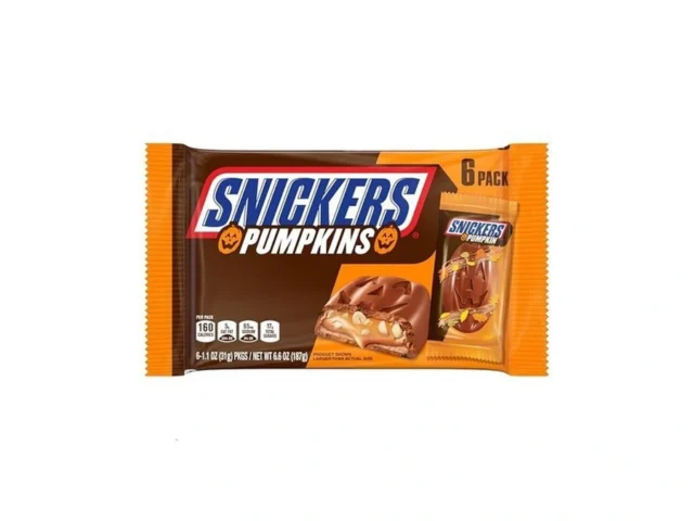 Snickers Pumpkins Milk Chocolate Halloween Candy… Coupon