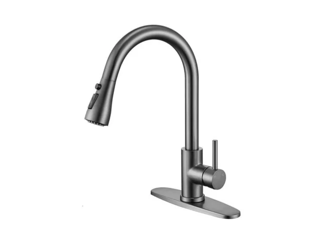 Aiodzlfd Brushed Nickel Kitchen Faucets With Pull… Code