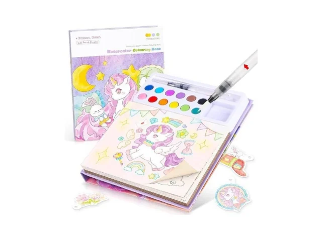 Accevo Paint With Water Coloring Books For Toddlers… Code