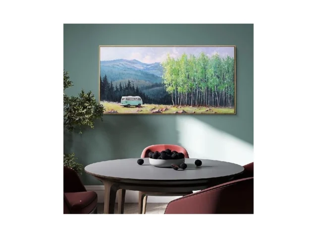 Xlsjerst Nature Mountain Canvas Wall Art – National…