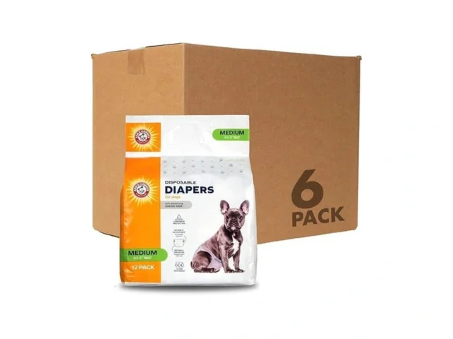 Arm Hammer For Pets Female Dog Diapers Size Medium… Coupon