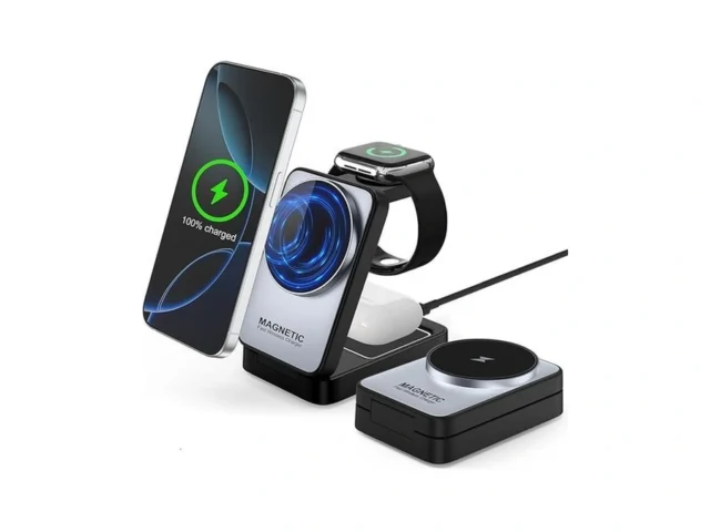 3 In 1 Wireless Charging Station For Apple Devices… Code