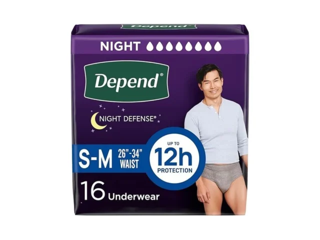 Depend Night Defense Adult Diapers Incontinence… Coupon