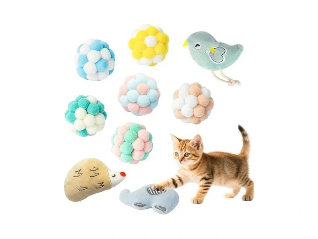 Jieffifa Colorful Catnip Balls With Bell 9-pcs – 2… Coupon