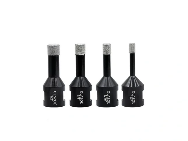 Olazol Diamond Core Drill Bits 4pcs 1 2 1 4 3 8 5… Coupon