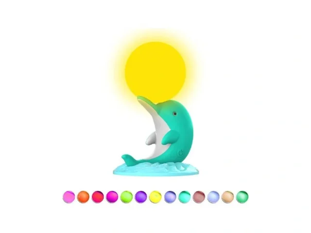 Dolphin Star Night Light Projector – 360 Rotating… Code