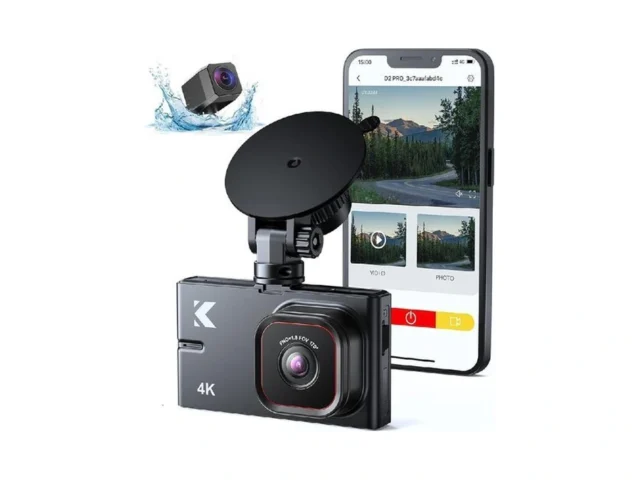Kingslim Dash Cam Front And Rear With Wifi -… Coupon
