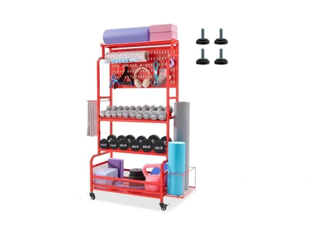 Lauren Harold 56 Taller Home Gym Storage Organizer… Coupon