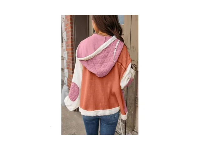 Kevamolly Womens Western Jacket Long Sleeve Coral… Code