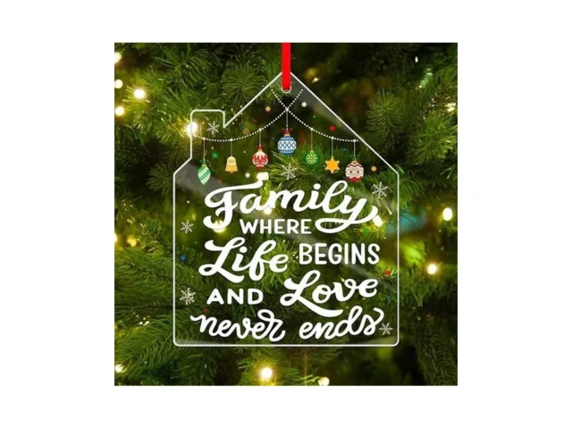 Waahome Family Christmas Ornaments Gifts For… Code
