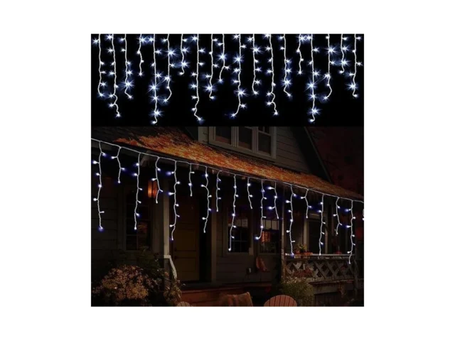 Christmas Icicle Lights Outdoor 120ft 1200 Led… Code