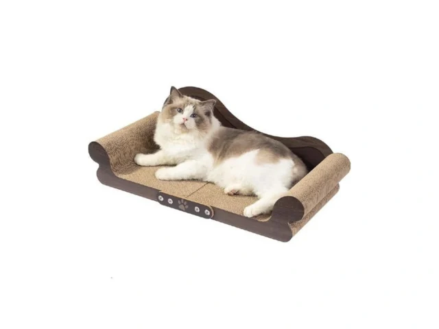 Extra Large Cat Scratcher Bed 26 Inch – Cardboard… Coupon