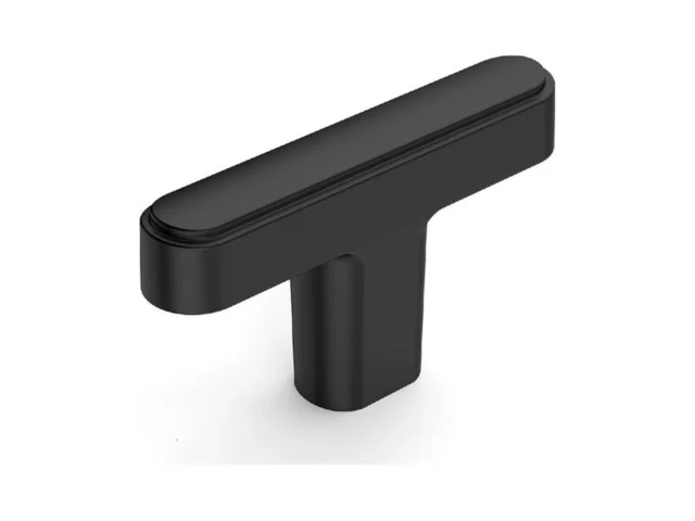 Amerdeco 10 Pack Matte Black Cabinet Knobs 1 46… Coupon