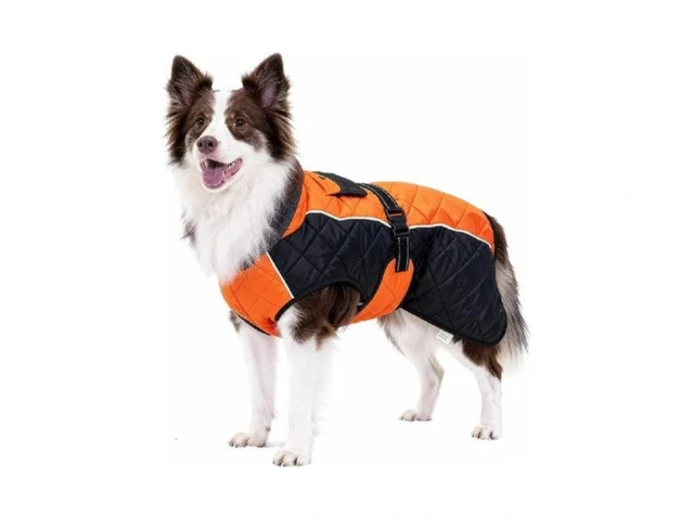 Becrowm Dog Coat Dogs Winter Coat- Fleece Lined… Coupon