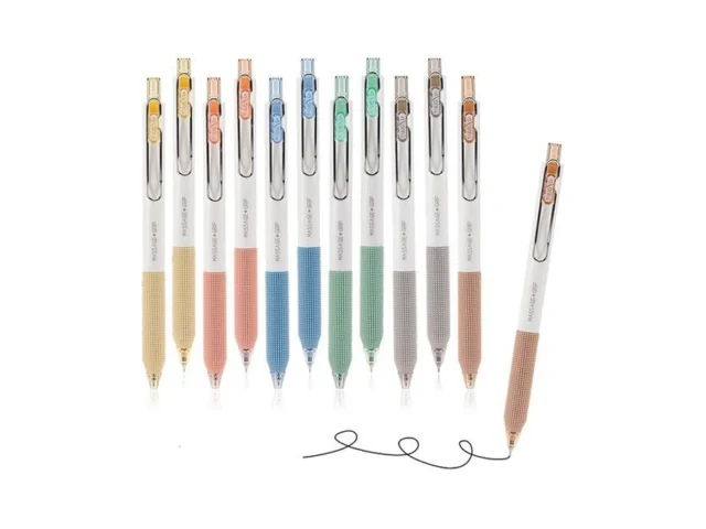 12pcs Retractable Gel Pens Black Ink Pens Fine… Code