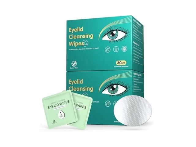 60pcs Eyelid Wipes For Dry Eyes Blepharitis Relief… Code
