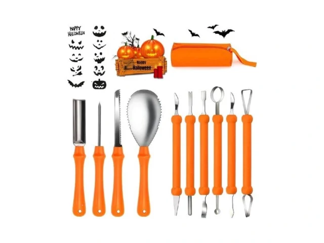 Qjiuba Halloween Pumpkin Carving Kit Professional… Code