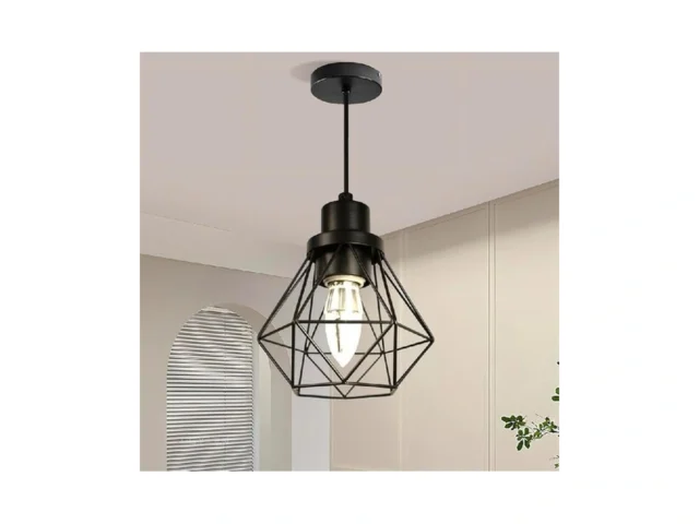 Baysquirrel Modern E26 Black Pendant Light… Code