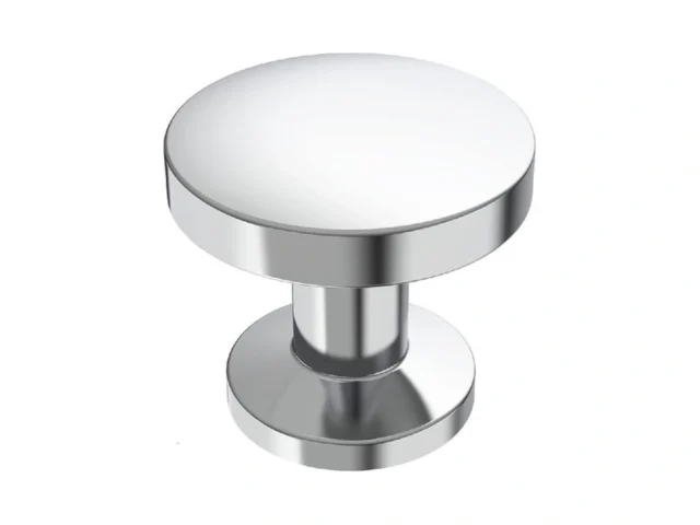 Alzassbg 10 Pack Polished Chrome Cabinet Knobs 1 1… Coupon