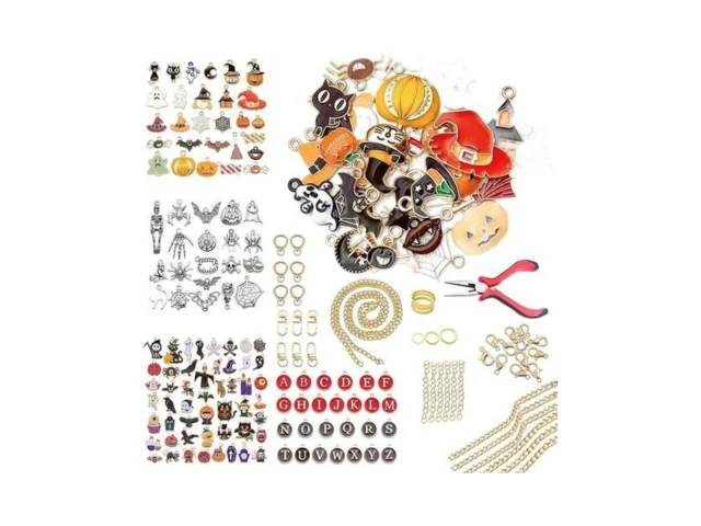 215pcs Keychain Making Kit With 124 Charms 22… Coupon