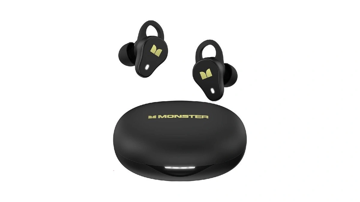 Amazon coupon: Monster N-lite 210 Wireless Earbuds Blue