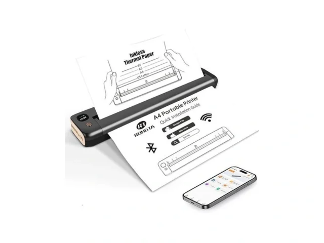 Rongta Portable Printer Wireless For Travel… Code