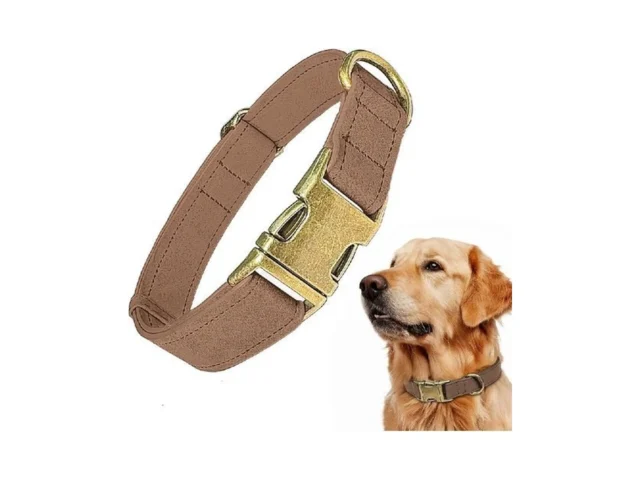 Leather Dog Collar Durable Faux Pu Leather Dog… Code