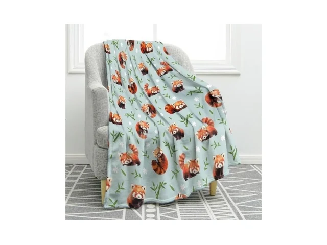 Jekeno Red Panda Throw Blanket Gifts For Women… Coupon