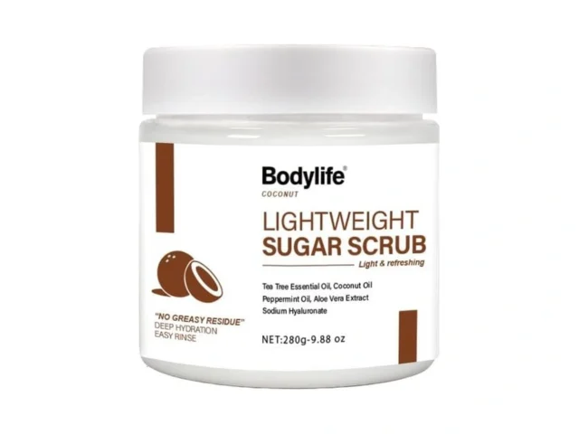 Coconut Body Scrub With Coconut Oil And Aloe Vera… Code