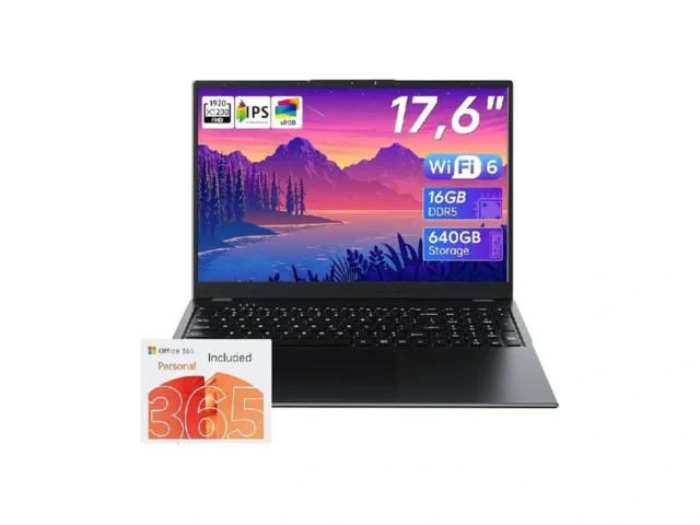 2025 17 6 Inch Laptop Computer With Office 365 16gb… Code