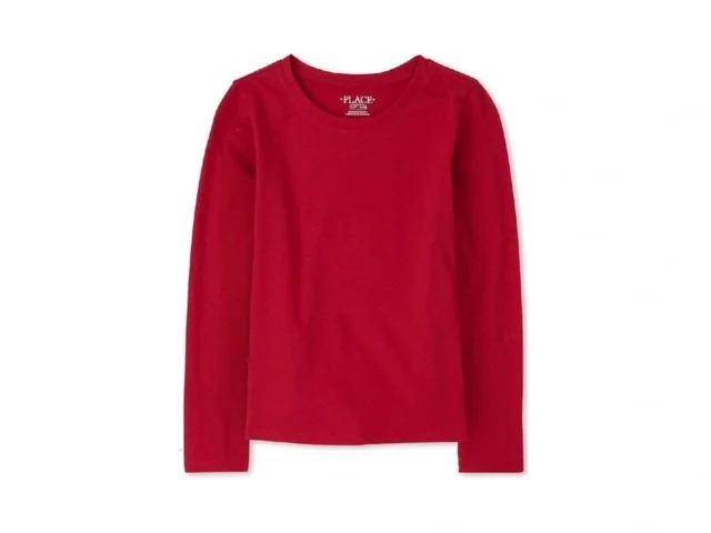 The Children S Place Girls Long Sleeve Layering Tee…