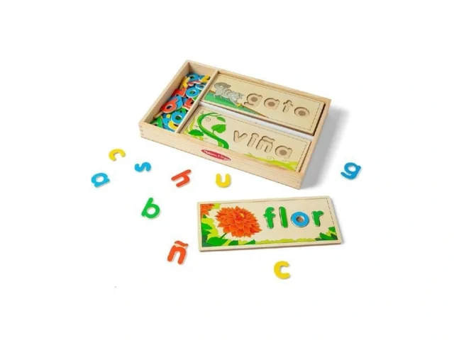 Melissa Doug Spanish See Spell Educational Language…