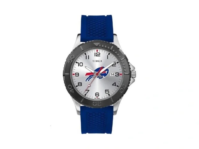 Timex Men S Twzfbilmn Nfl Gamer Buffalo Bills Watch Coupon