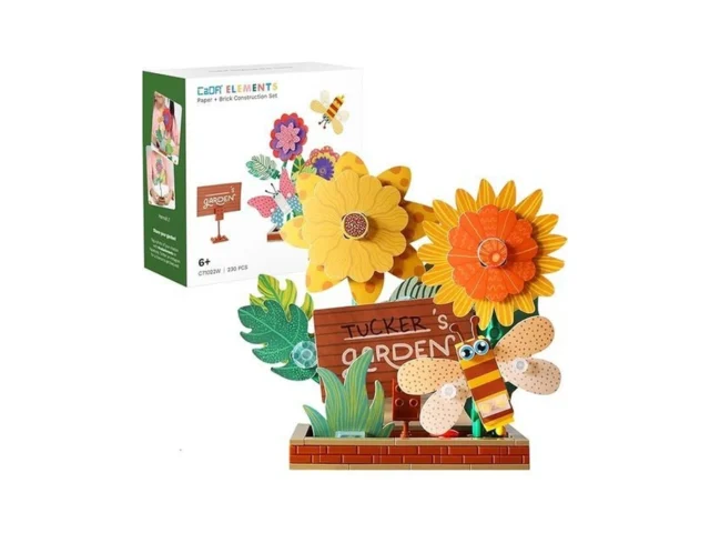 Cada Flower Garden Building Toys Paper Brick 230… Coupon