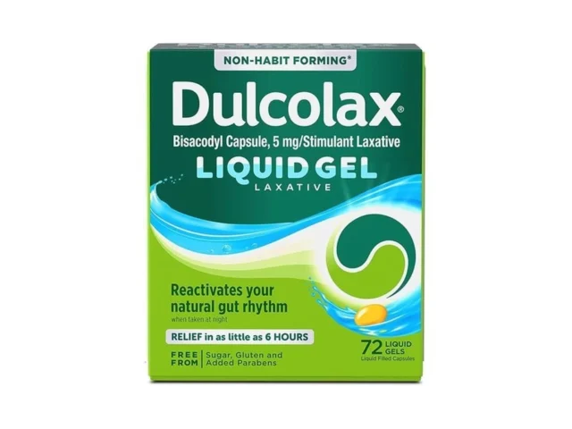 Dulcolax Stimulant Laxative Liquid Gels Predictable…