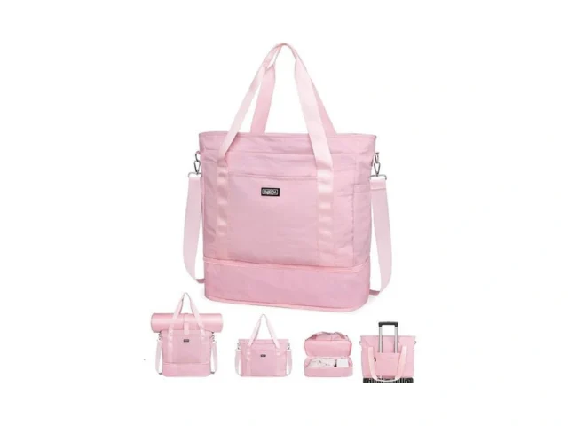 Fmeida Gym Bag For Women 30l Expandable Travel Bags… Code