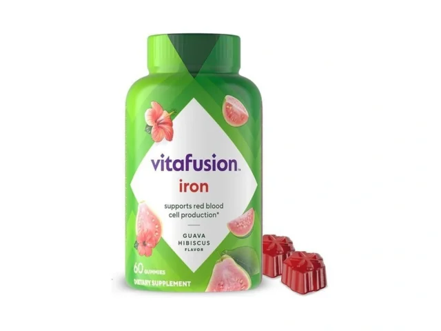 Vitafusion Iron Gummy Vitamin Supplement Supports… Coupon