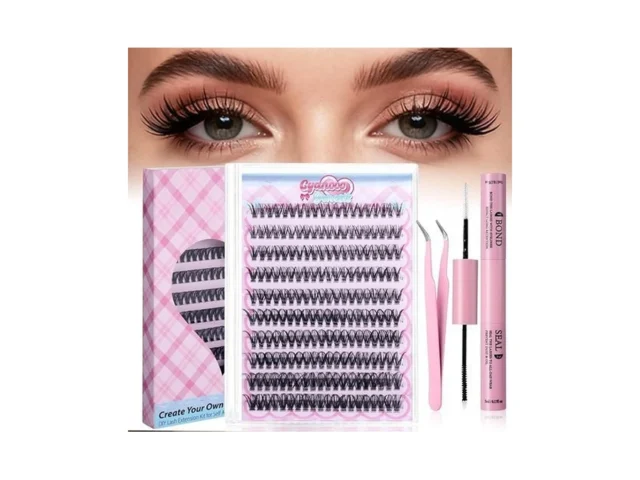 Diy Eyelash Extension Kit 200pcs 40d D Curl… Code